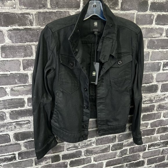 NWT GStar Raw women’s 3D Arc Denim Pilot Jacket - Size S - Picture 2 of 14
